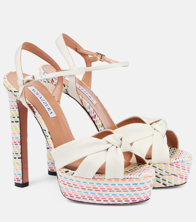 Divine 130 platform sandals | Aquazzura