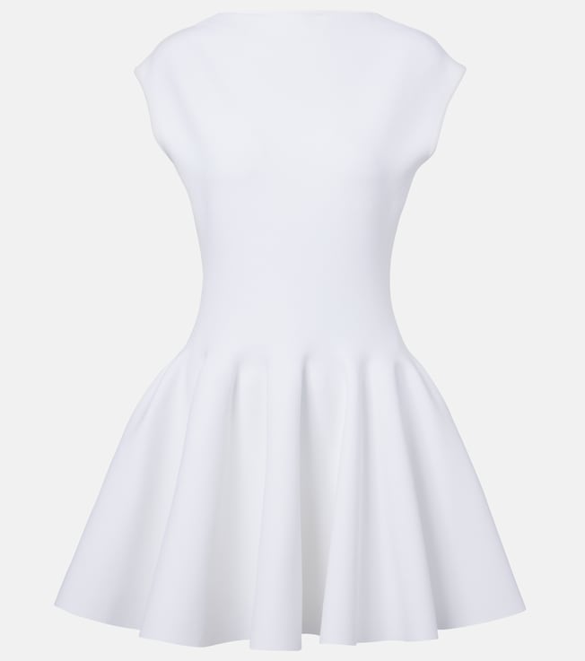 Pleated minidress | Alaïa