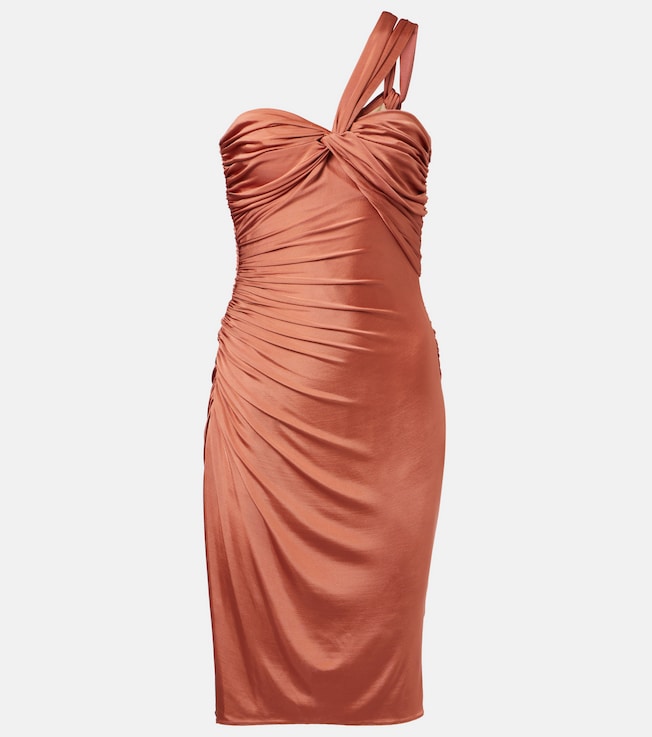 Gathered jersey cocktail dress | Tom Ford