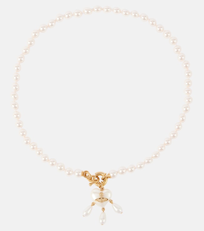 Sheryl faux pearl gold-plated necklace | Vivienne Westwood