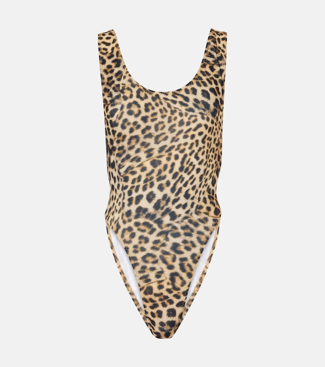 Marissa cheetah-print swimsuit | Norma Kamali