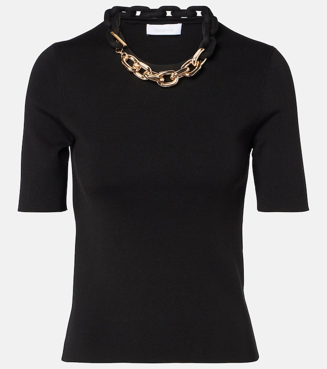 Silk and cotton-blend top | Rabanne