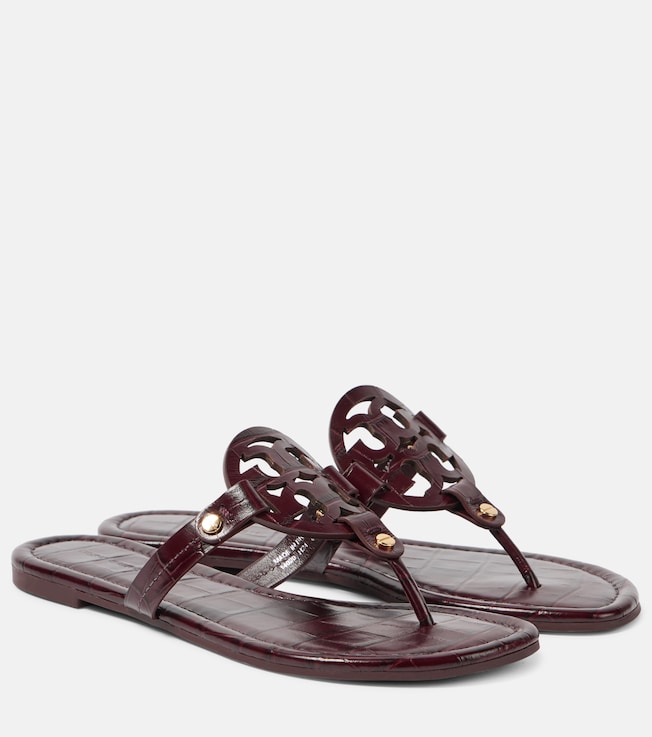 Miller leather thong sandals | Tory Burch