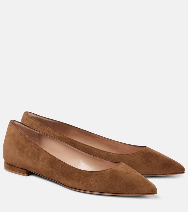Gianvito suede ballet flats | Gianvito Rossi