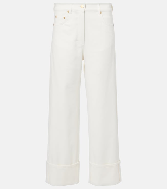 Cervia cropped mid-rise wide-leg jeans | 'S Max Mara