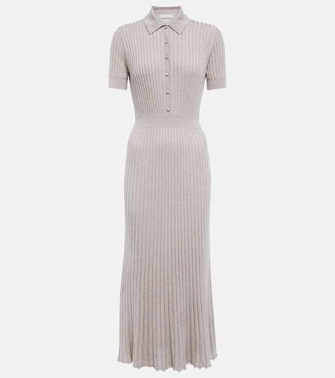 Amor silk and cashmere midi dress | Gabriela Hearst