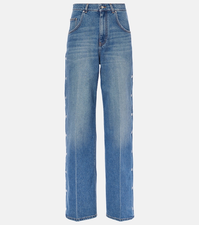 Mid-rise wide-leg jeans | Stella McCartney