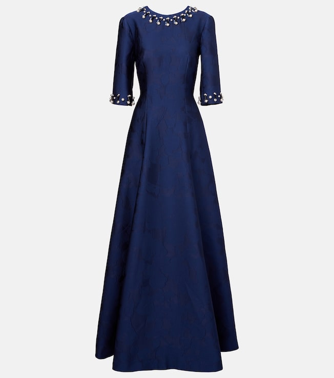 Ischia embellished jacquard gown | Emilia Wickstead