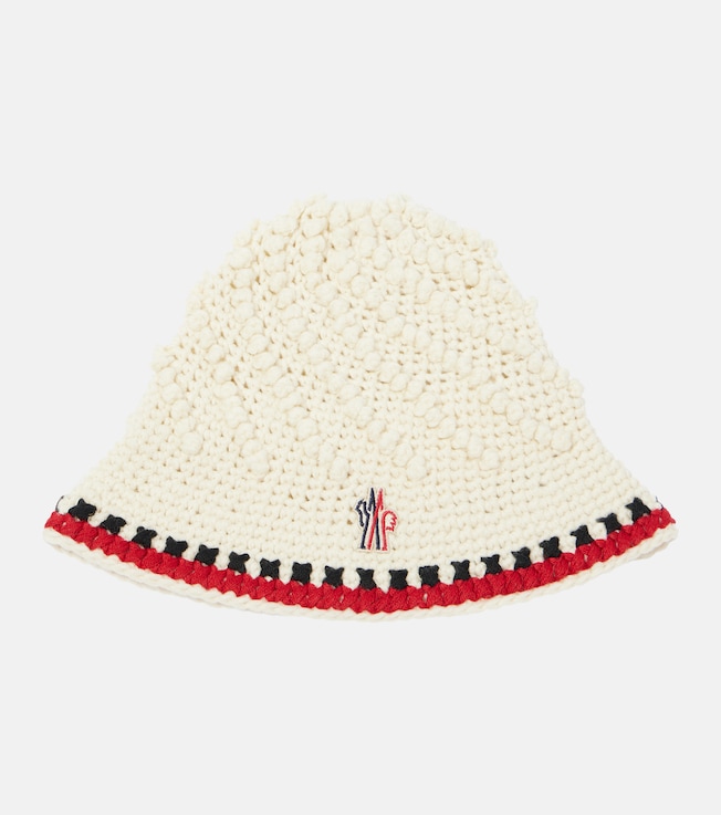 Logo wool-blend beanie | Moncler Grenoble
