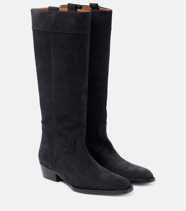 Helena 35 suede cowboy boots | Paris Texas