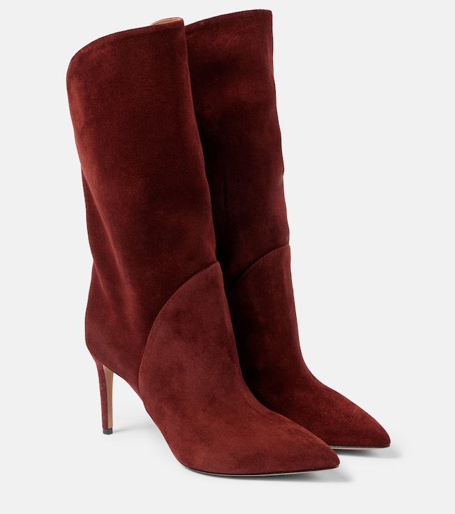 Gaia 85 suede boots | Paris Texas