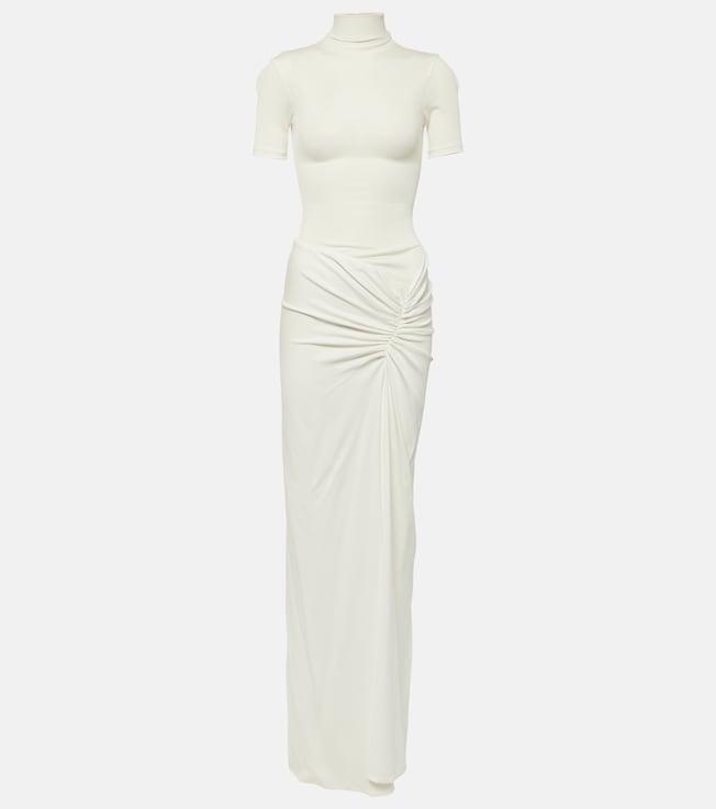 Fusion ruched maxi dress | Christopher Esber