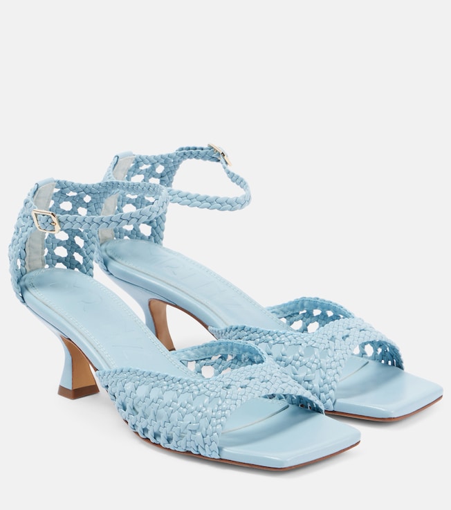 Veronica woven leather sandals | Souliers Martinez