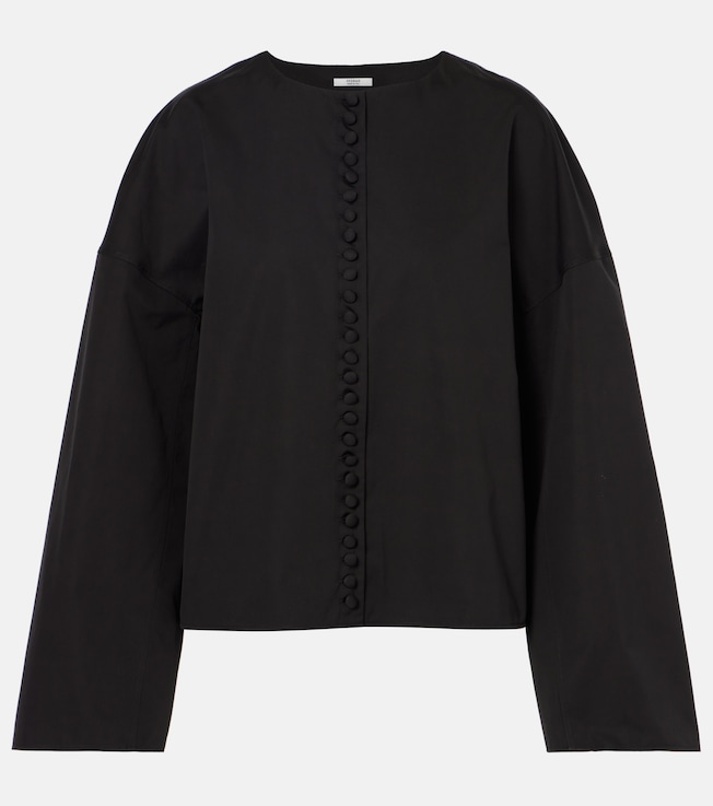 Fish oversized cotton jacket | Fforme