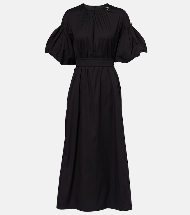 Rose cotton-blend maxi dress | 'S Max Mara