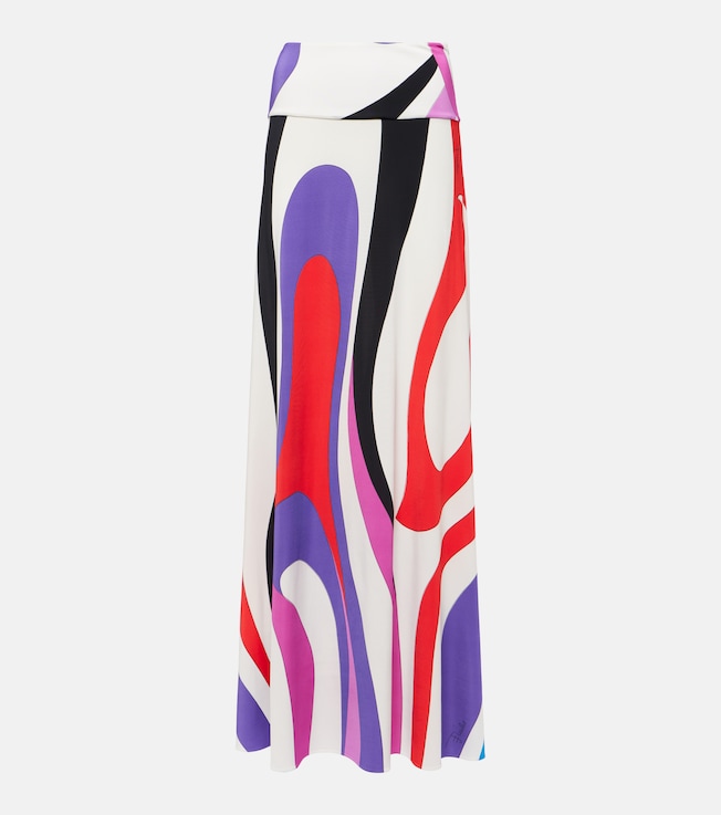 Marmo jersey maxi skirt | Pucci