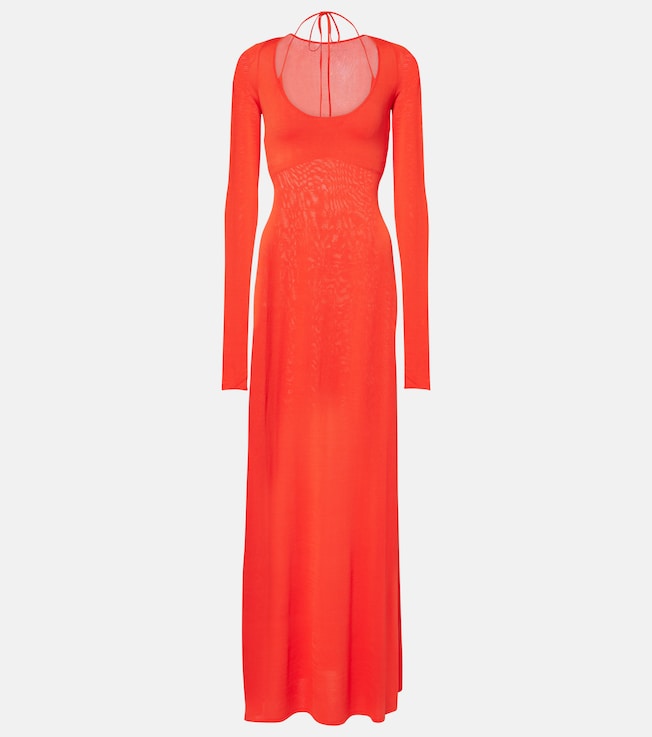 Valejo Halter knit maxi dress | SIR