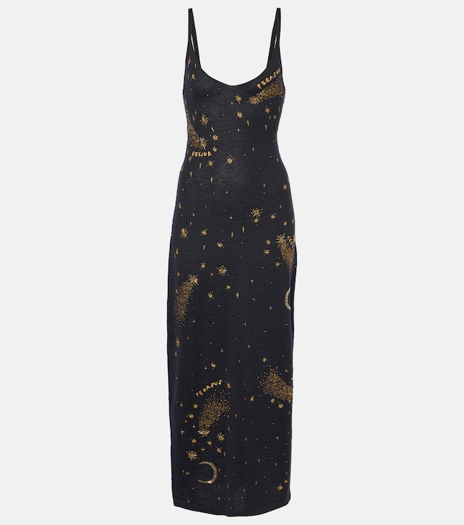 Denise wool and silk gown | Altuzarra