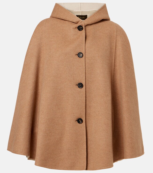 Kae oversized cashmere jacket | Loro Piana