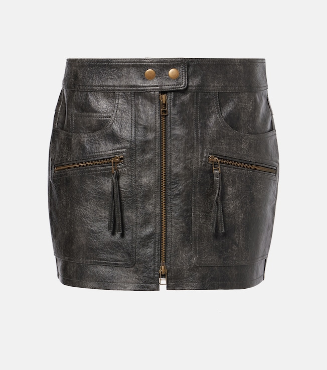 Claudine faux leather miniskirt | Marant Etoile
