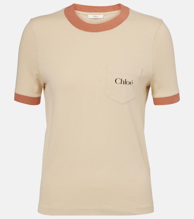 Logo cotton jersey T-shirt | Chloé