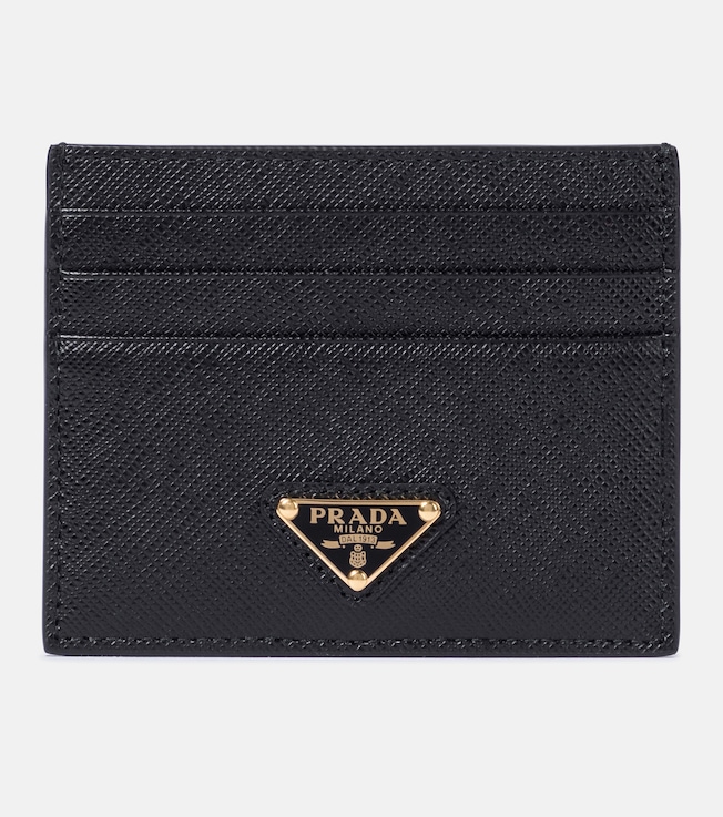 Saffiano leather card holder | Prada