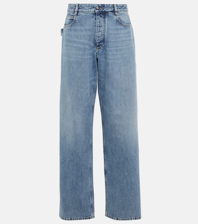 High-rise straight jeans | Bottega Veneta