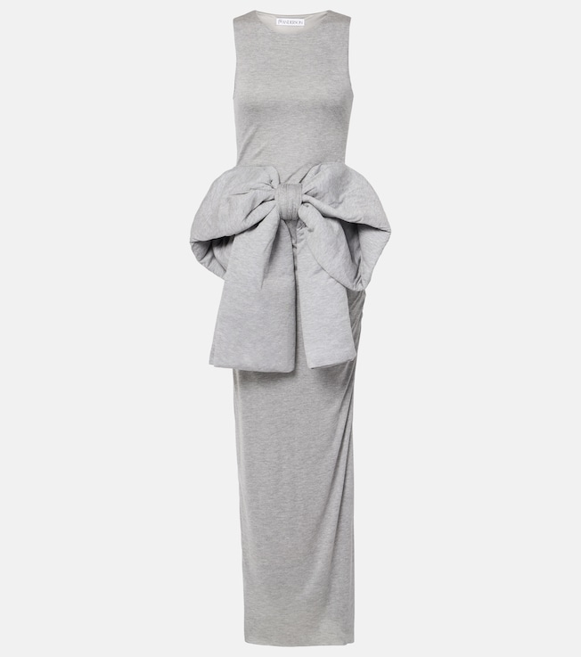 Bow-detail maxi dress | JW Anderson