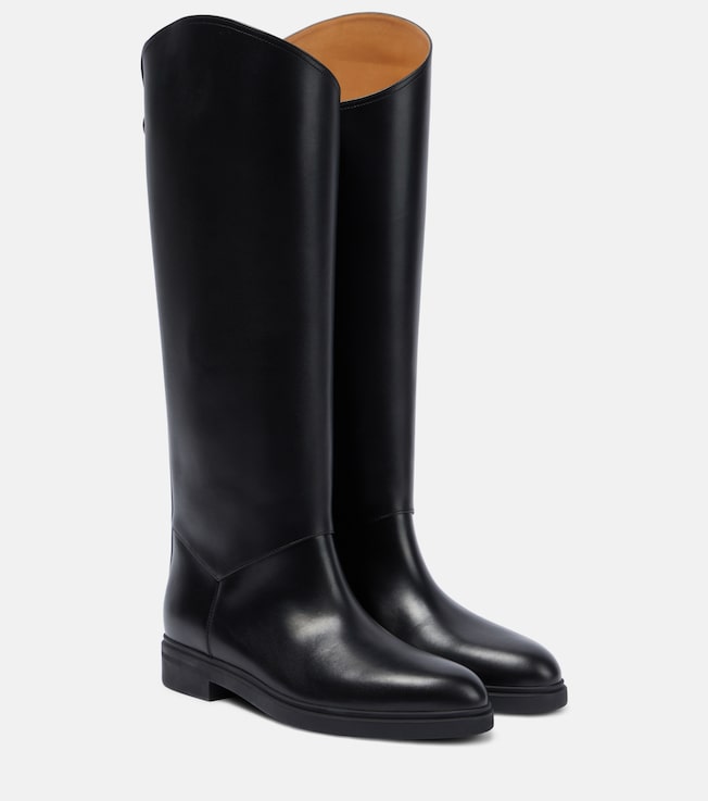 Kilda leather knee-high boots | Loro Piana