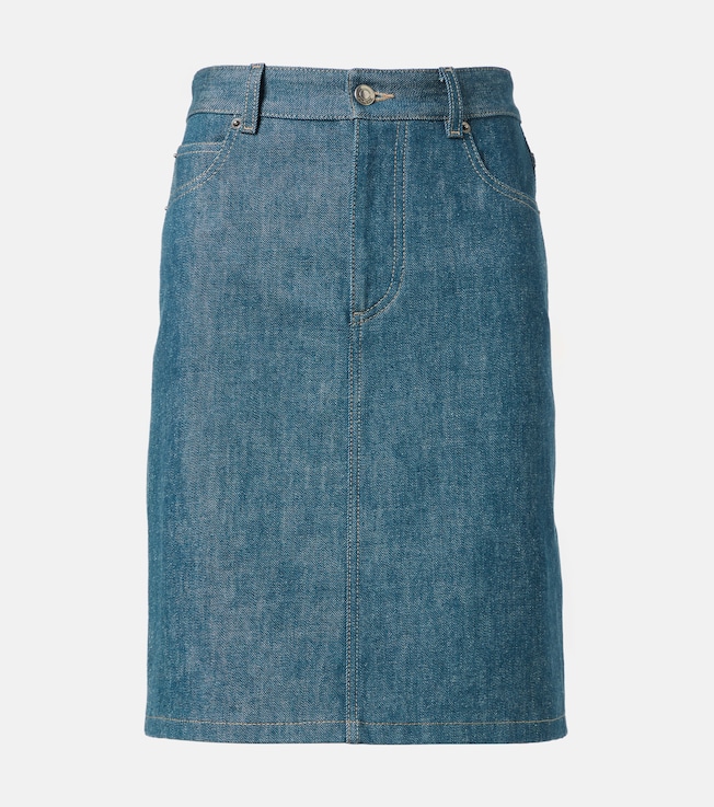 Joanne denim miniskirt | Loro Piana