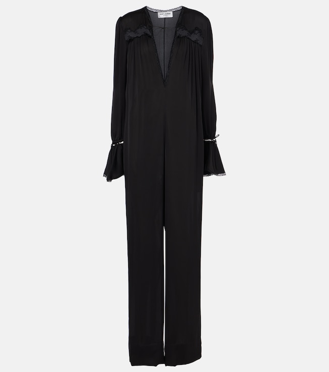 Silk jumpsuit | Saint Laurent