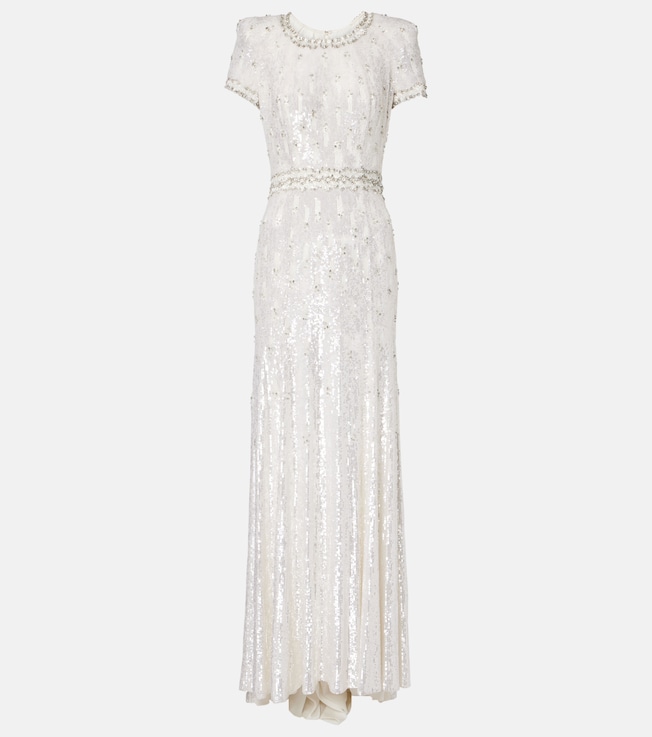 Bridal Kira embellished gown | Jenny Packham