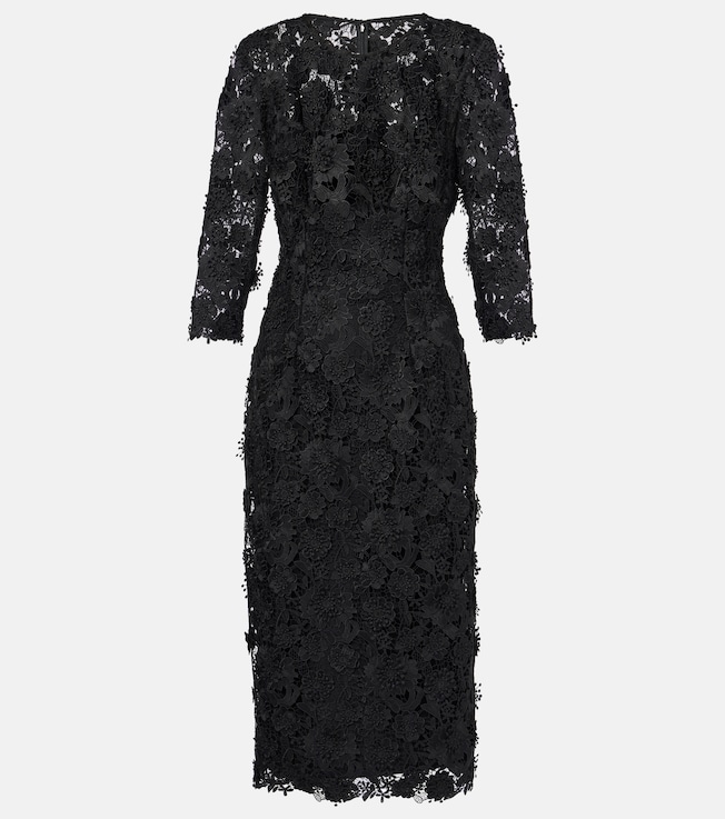 Lace midi dress | Carolina Herrera