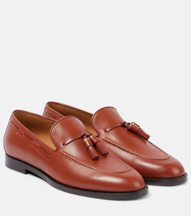 Francis leather loafers | Loro Piana