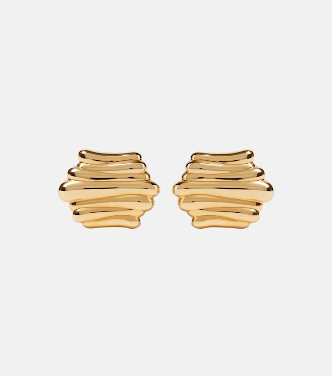 Crema 18kt gold-plated earrings | Khaite