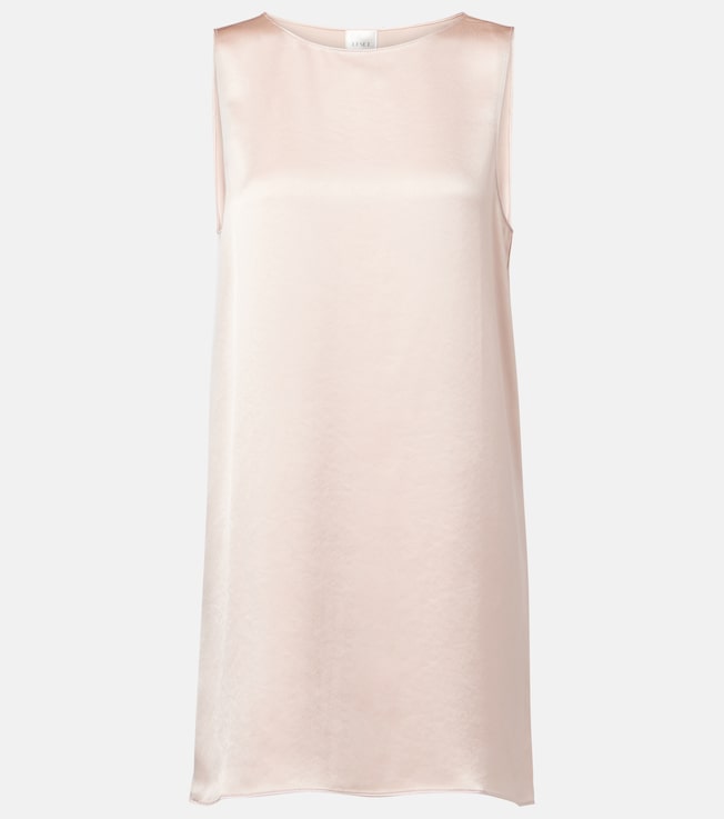 Barb satin minidress | Leset