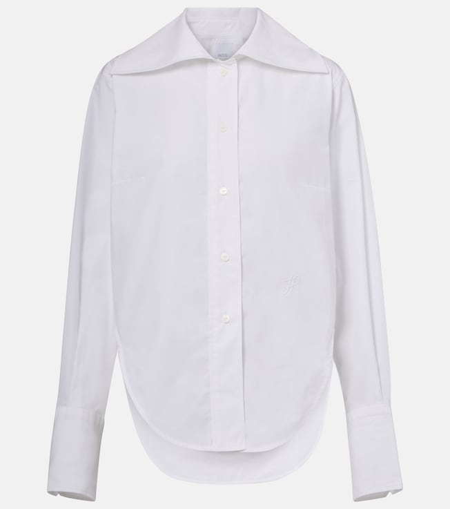 Violin cotton poplin shirt | Patou