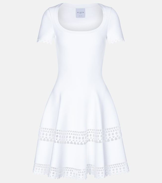 Vienne stretch-jersey minidress | Alaïa