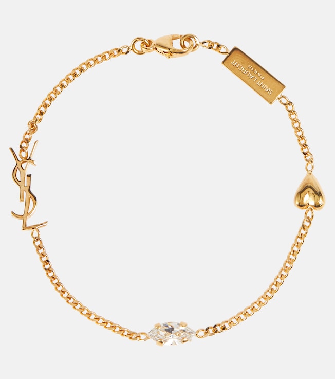 Opyum Heart charm bracelet | Saint Laurent