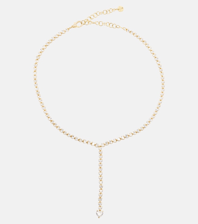Heart 18kt gold necklace with diamonds | Shay Jewelry