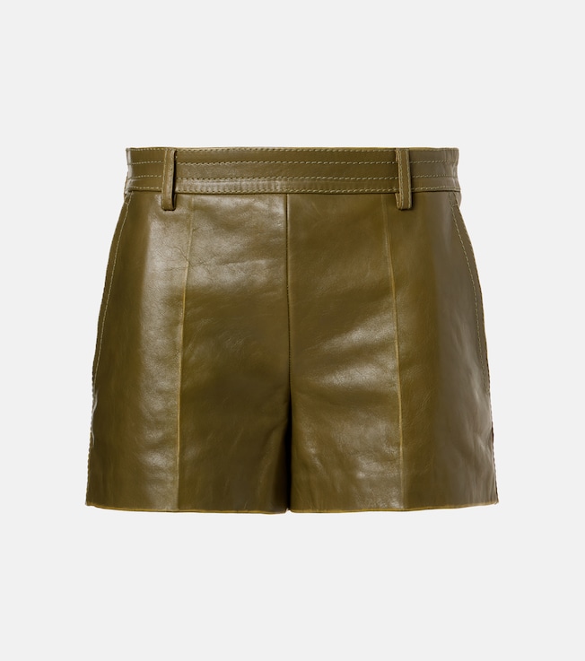 Leather shorts | Gucci