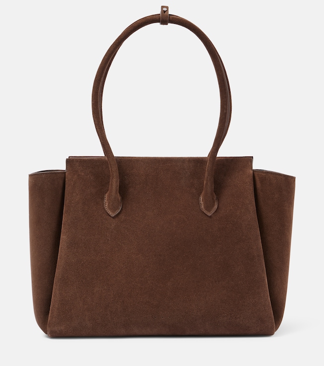 Ekme 24 Medium suede tote bag | Aesther Ekme