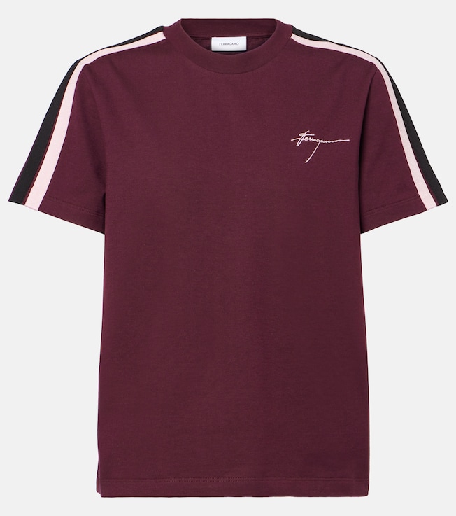 Logo cotton jersey T-shirt | Ferragamo
