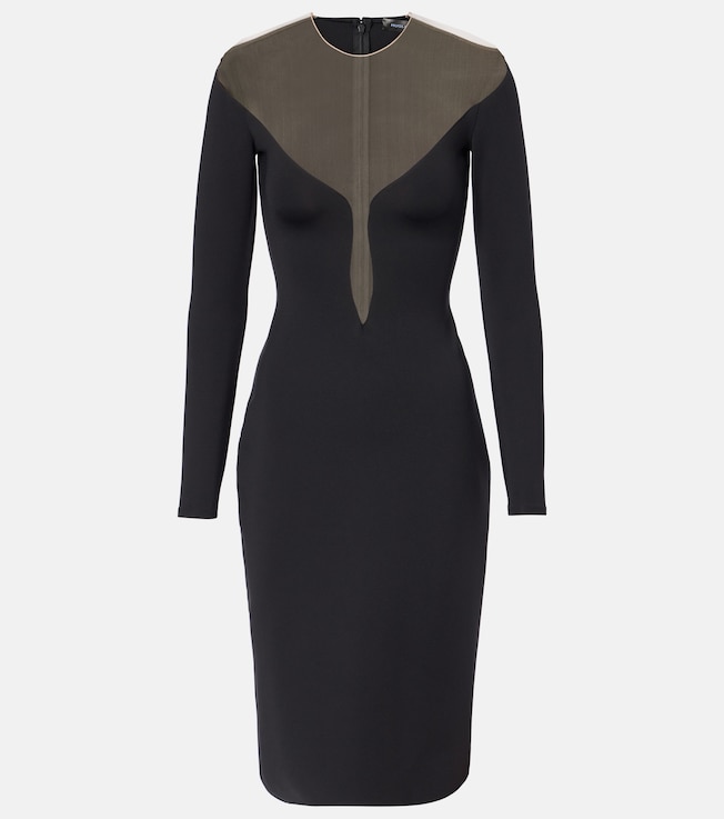 Plunge minidress | Mugler