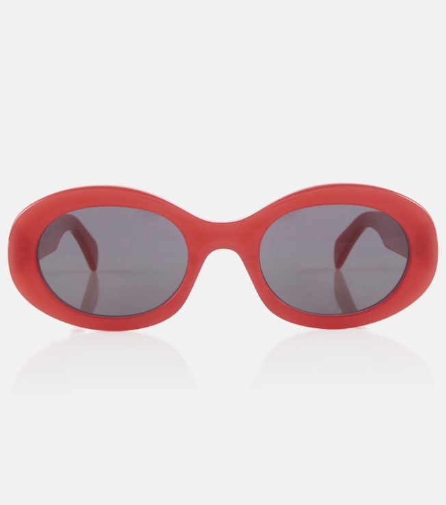 Triomphe 01 oval sunglasses | Celine Eyewear