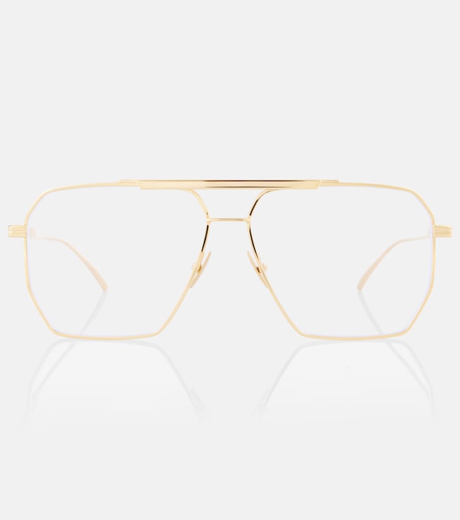 Classic aviator glasses | Bottega Veneta
