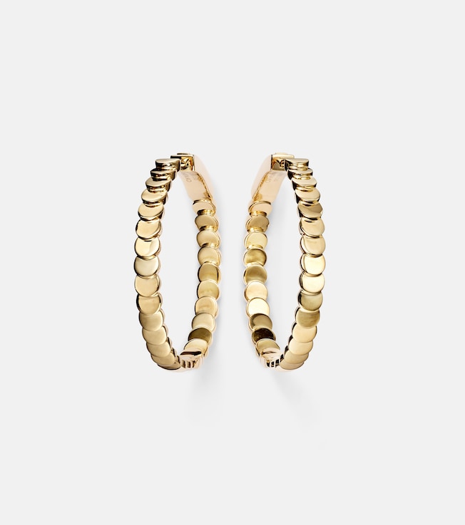 Luna Large 18kt gold earrings | Anita Ko