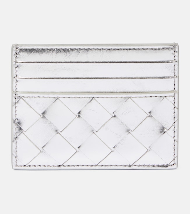 Gemelli leather card holder | Bottega Veneta