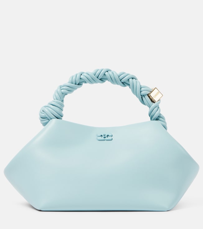 Bou Small leather shoulder bag | Ganni