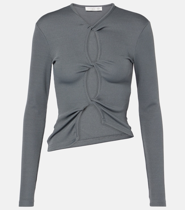 Twisted cutout top | Christopher Esber